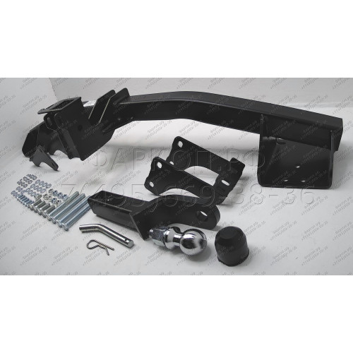 F.4013.002 BERG Фаркоп на Mitsubishi Outlander 2012-2022. Требуется подрезка бампера. Тип шара: E. Нагрузки: 1800/75 кг, масса фаркопа 23 кг (без электрики в комплекте)
