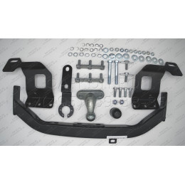 F.4015.002 BERG Фаркоп на Mitsubishi Pajero Sport 2008-2016, 2016-2021 без снятия и подрезки бампера. Тип шара: F. Нагрузки: 2000/75 кг, масса фаркопа 16,8 кг (без электрики в к
