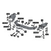F.5714.001 BERG Фаркоп на Toyota Land Cruiser Prado 120 2002-2009, Prado 150 (кроме Black Onyx) 2009-2023, Lexus GX470 2003-2009, Lexus GX460 2009-2023 без снятия и подрезки бампера. Тип шара: F. Нагрузки: 1500/75 кг, масса фаркопа 21 кг (без электрики в 