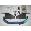 F.5714.005 BERG Фаркоп с нержавеющей накладкой на Toyota Land Cruiser Prado 150 Black Onyx 2020-2023 без снятия и подрезки бампера. Тип шара: F. Нагрузки: 1500/75 кг, масса фаркопа 21 кг (без электрики в комплекте)