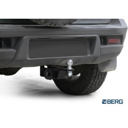 F.6016.004 BERG Фаркоп на Lada Niva Travel 2021-, Chevrolet Niva 2002-2020, Lada Niva 2020-2021 без снятия и подрезки бампера. Тип шара: E. Нагрузки: 1200/75 кг, масса фаркопа 15 кг (без 