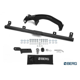 F.6016.004 BERG Фаркоп на Lada Niva Travel 2021-, Chevrolet Niva 2002-2020, Lada Niva 2020-2021 без снятия и подрезки бампера. Тип шара: E. Нагрузки: 1200/75 кг, масса фаркопа 15 кг (без 