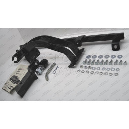 F.6016.004 BERG Фаркоп на Lada Niva Travel 2021-, Chevrolet Niva 2002-2020, Lada Niva 2020-2021 без снятия и подрезки бампера. Тип шара: E. Нагрузки: 1200/75 кг, масса фаркопа 15 кг (без 