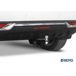 F.9412.002 BERG Фаркоп на Haval Jolion 2021- без снятия и подрезки бампера. Тип шара: E. Нагрузки: 1500/75 кг, масса фаркопа 18 кг (без электрики в комплекте)