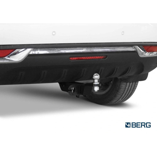 F.9412.002 BERG Фаркоп на Haval Jolion 2021- без снятия и подрезки бампера. Тип шара: E. Нагрузки: 1500/75 кг, масса фаркопа 18 кг (без электрики в комплекте)