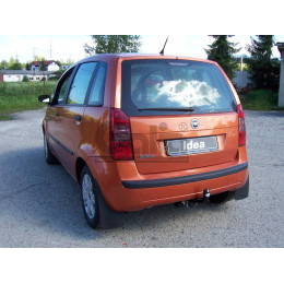 F092A GALIA Полностью оцинкованный фаркоп на FIAT Idea 2004-2012, Lancia Musa 2004-2012. Тип шара: A. Установка без снятия и выреза бампера. Нагрузки: 1300/60 кг, масса ф