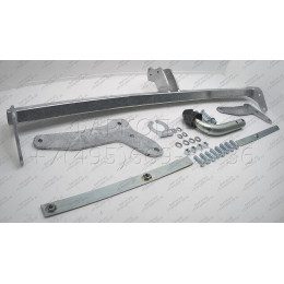 F096A GALIA Полностью оцинкованный фаркоп на Ford Focus II универсал 2004-2011. Тип шара: A. Без выреза бампера. Нагрузки: 1500/75 кг, масса фаркопа 15,52 кг