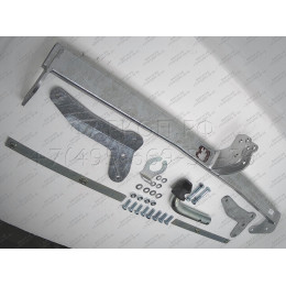 F096A GALIA Полностью оцинкованный фаркоп на Ford Focus II универсал 2004-2011. Тип шара: A. Без выреза бампера. Нагрузки: 1500/75 кг, масса фаркопа 15,52 кг