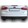 F102-A Лидер-плюс ТСУ для Ford Focus 2 седан 2004-2011 (без выреза бампера), Ford Focus 3 седан 2011-2018 (необходима подрезка бампера). Нагрузки: 1100/75 кг, масса фаркопа 14,44 кг (без электрики в комплекте)