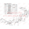 F102-A Лидер-плюс ТСУ для Ford Focus 2 седан 2004-2011 (без выреза бампера), Ford Focus 3 седан 2011-2018 (необходима подрезка бампера). Нагрузки: 1100/75 кг, масса фаркопа 14,44 кг (без электрики в комплекте)