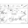 F117A GALIA Полностью оцинкованный фаркоп на FIAT 500L 2012-2022. Подрозетник убирается за бампер. Тип шара: A. Невидимый вырез бампера. Нагрузки: 1200/85 кг, масса фаркопа 12,52 кг