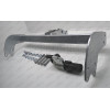 F124C GALIA Полностью оцинкованный фаркоп на Ford Tourneo Custom 2012-2022, Ford Transit Custom 2012-2022. Тип шара: C (горизонтальный съемный). Установка без снятия и выреза бампера. Нагрузки: 2800/120 кг, масса фаркопа 16,97 кг