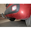 F128C GALIA Полностью оцинкованный фаркоп на FIAT Panda 2012-2022, Lancia Ypsilon 2011-2024. Тип шара: C (горизонтальный съемный). Без выреза бампера. Нагрузки: 1200/75 кг, масса фаркопа 15,17 кг