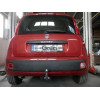 F128C GALIA Полностью оцинкованный фаркоп на FIAT Panda 2012-2022, Lancia Ypsilon 2011-2024. Тип шара: C (горизонтальный съемный). Без выреза бампера. Нагрузки: 1200/75 кг, масса фаркопа 15,17 кг