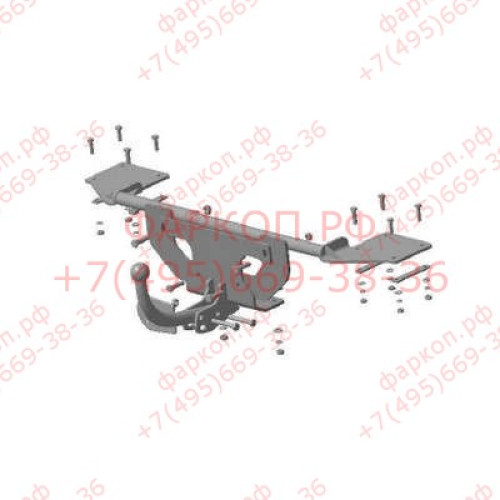FA 01 AVTOS Фаркоп на FIAT Albea 2003-2012. Необходима подрезка бампера. Тип шара: A. Нагрузки: 1200/75 кг, масса фаркопа 17,5 кг (без электрики в комплекте)