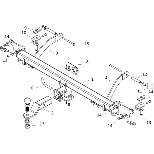 FA 0340-E Бизон Фаркоп на Citroen Jumper VAN III L1, L2, L3 2006-, FIAT Ducato III VAN L1, L2, L3 2006-, Peugeot Boxer III VAN L1, L2, L3 2006- без подрезки бампера. Тип шара: E (легкосъемный шар под квадрат). Нагрузки: 3300/160 кг. Не комплектуется элект
