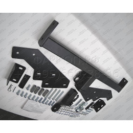 FA 0466-E Бизон Фаркоп на Nissan NP300 2007-2013 без подрезки бампера. Тип шара: E (легкосъемный шар под квадрат). Нагрузки: 3000/120 кг. Не комплектуется электр