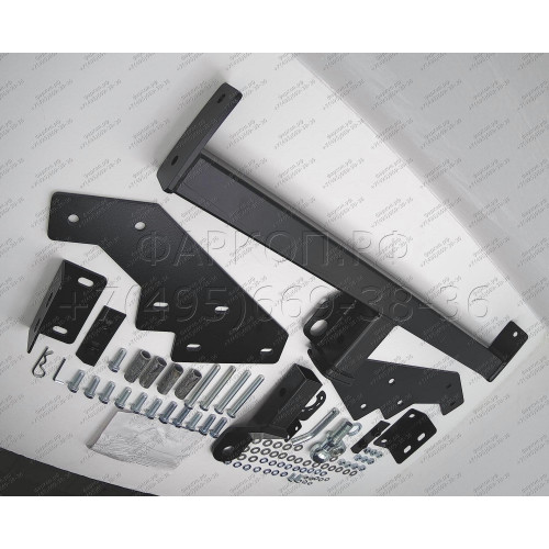FA 0466-E Бизон Фаркоп на Nissan NP300 2007-2013 без подрезки бампера. Тип шара: E (легкосъемный шар под квадрат). Нагрузки: 3000/120 кг. Не комплектуется электрикой