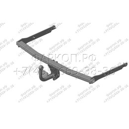 FD 20 AVTOS Фаркоп на Ford Focus II седан 2004-2011 без подрезки бампера. Тип шара: A. Нагрузки: 1500/75 кг, масса фаркопа 14,5 кг (без электрики в комплекте)