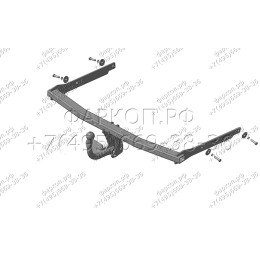 FD 20 AVTOS Фаркоп на Ford Focus II седан 2004-2011 без подрезки бампера. Тип шара: A. Нагрузки: 1500/75 кг, масса фаркопа 14,5 кг (без электрики в комплекте)