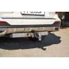 GAC-19-991124.00 PT GROUP Распродажа! Фаркоп с нержавеющей накладкой на GAC GS8 2019-2023 без подрезки бампера. Тип шара: E (легкосъемный шар под квадрат). Нагрузки: 1100/75 кг, масса фаркопа 22,2 кг (без электрики в комплекте)
