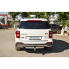 GAC-19-991124.00 PT GROUP Распродажа! Фаркоп с нержавеющей накладкой на GAC GS8 2019-2023 без подрезки бампера. Тип шара: E (легкосъемный шар под квадрат). Нагрузки: 1100/75 кг, масса фаркопа 22,2 кг (без электрики в комплекте)