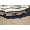 GAC-19-991124.00 PT GROUP Распродажа! Фаркоп с нержавеющей накладкой на GAC GS8 2019-2023 без подрезки бампера. Тип шара: E (легкосъемный шар под квадрат). Нагрузки: 1100/75 кг, масса фаркопа 22,2 кг (без электрики в комплекте)