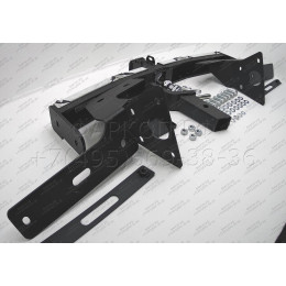 GAC-19-991124.00 PT GROUP Распродажа! Фаркоп с нержавеющей накладкой на GAC GS8 2019-2023 без подрезки бампера. Тип шара: E (легкосъемный шар под квадрат). Нагру