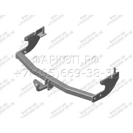 GW 03 AVTOS Фаркоп на Great Wall Hover 2005-2010 без подрезки бампера. Тип шара: A. Нагрузки: 1200/75 кг, масса фаркопа 22 кг (без электрики в комплекте)