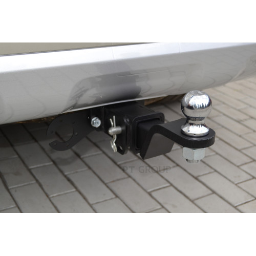 GWS-23-991122.00 PT GROUP Фаркоп на Tank 500 2023-, Haval H9 2024-, Haval H5 2024- без подрезки бампера. Тип шара: E (легкосъемный шар под квадрат). Нагрузки: 3025/75 кг, масса фаркопа 9,8 кг (без электрики в комплекте)