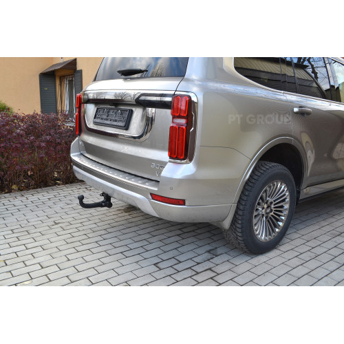 GWS-23-991422.00 PT GROUP Фаркоп на Tank 500 2023-, Haval H9 2024-, Haval H5 2024-. Необходима подрезка бампера. Тип шара: AV (вертикально-съемный с ключом). Нагрузки: 2500/75 кг, масса фаркопа 11 кг (без электрики в комплекте)