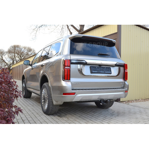 GWS-23-991422.00 PT GROUP Фаркоп на Tank 500 2023-, Haval H9 2024-, Haval H5 2024-. Необходима подрезка бампера. Тип шара: AV (вертикально-съемный с ключом). Нагрузки: 2500/75 кг, масса фаркопа 11 кг (без электрики в комплекте)