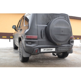 GWT-24-991422.00 PT GROUP Фаркоп на Tank 700 2024- без снятия и подрезки бампера. Тип шара: AV (вертикально съемный с ключом). Нагрузки: 2500/100 кг, масса фаркопа 26,9