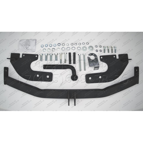 GW 03 AVTOS Фаркоп на Great Wall Hover 2005-2010 без подрезки бампера. Тип шара: A. Нагрузки: 1200/75 кг, масса фаркопа 22 кг (без электрики в комплекте)