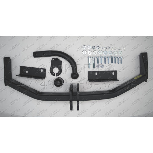 H-247 STEINHOF Фаркоп на Hyundai ix35 2010-2015 без снятия и подрезки бампера. Тип шара: A. Нагрузки: 2000/80 кг, масса фаркопа 19,7 кг (без электрики в комплекте)