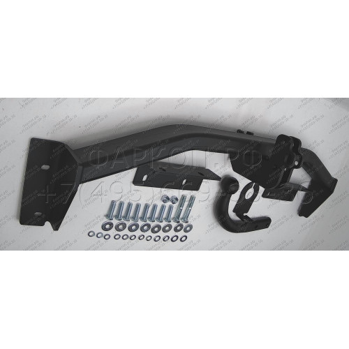 H-247 STEINHOF Фаркоп на Hyundai ix35 2010-2015 без снятия и подрезки бампера. Тип шара: A. Нагрузки: 2000/80 кг, масса фаркопа 19,7 кг (без электрики в комплекте)