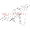 H-287 STEINHOF Фаркоп на Hyundai Tucson европейская сборка 2021- без подрезки бампера. Тип шара: AV (вертикальное быстросъемное крепление шара на ключе). Нагрузки: 2200/120 кг, масса фаркопа 15,25 кг (без электрики в комплекте)