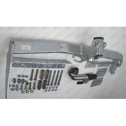 H016C GALIA Полностью оцинкованный фаркоп на Honda CR-V 1997-2002. Тип шара: C (горизонтальный съемный). Невидимый вырез бампера. Нагрузки: 1500/70 кг, масса фа