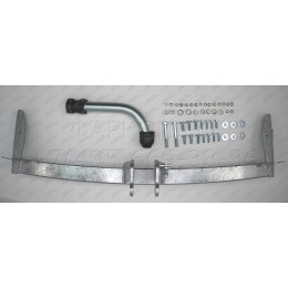 H054A GALIA Полностью оцинкованный фаркоп на Hyundai Sonata EF 1999-2005. Подрозетник убирается за бампер. Тип шара: A. Невидимый вырез бампера. Нагрузки: 1700/75