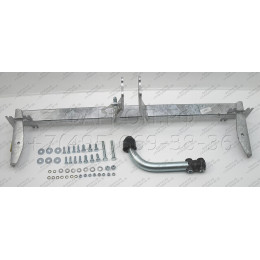 H054A GALIA Полностью оцинкованный фаркоп на Hyundai Sonata EF 1999-2005. Подрозетник убирается за бампер. Тип шара: A. Невидимый вырез бампера. Нагрузки: 1700/75