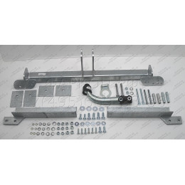 H057A GALIA Полностью оцинкованный фаркоп на Honda Accord седан CL7 2003-2008. Тип шара: A. Подрезка бампера. Нагрузки: 1500/70 кг, масса фаркопа 20,02 кг