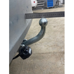 H057A GALIA Полностью оцинкованный фаркоп на Honda Accord седан CL7 2003-2008. Тип шара: A. Подрезка бампера. Нагрузки: 1500/70 кг, масса фаркопа 20,02 кг