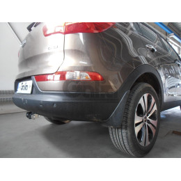 H083C GALIA Полностью оцинкованный фаркоп на Hyundai ix35 2010-2015, Kia Sportage 2010-2015. Тип шара: C (горизонтальный съемный). Установка без снятия и выреза бампер