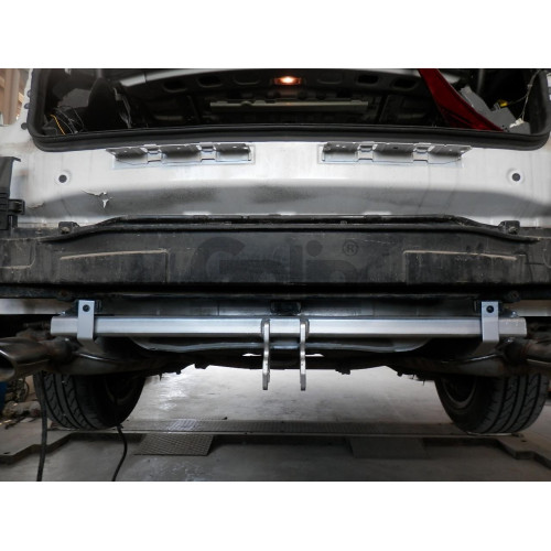 H085C GALIA Полностью оцинкованный фаркоп на Hyundai i40 седан/универсал 2012-2019. Тип шара: C (горизонтальный съемный). Без выреза бампера. Нагрузки: 1800/85 кг, масса фаркопа 16,57 кг