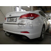 H085C GALIA Полностью оцинкованный фаркоп на Hyundai i40 седан/универсал 2012-2019. Тип шара: C (горизонтальный съемный). Без выреза бампера. Нагрузки: 1800/85 кг, масса фаркопа 16,57 кг