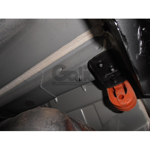 H085C GALIA Полностью оцинкованный фаркоп на Hyundai i40 седан/универсал 2012-2019. Тип шара: C (горизонтальный съемный). Без выреза бампера. Нагрузки: 1800/85 кг, масса фаркопа 16,57 кг