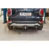 HPL-20-991122.00 PT GROUP Фаркоп на Hyundai Palisade 2021- (cборка РФ, Корея) без подрезки бампера. Тип шара: E (легкосъемный шар под квадрат). Нагрузки: 2000/75 кг, масса фаркопа 23 кг (без электрики в комплекте)