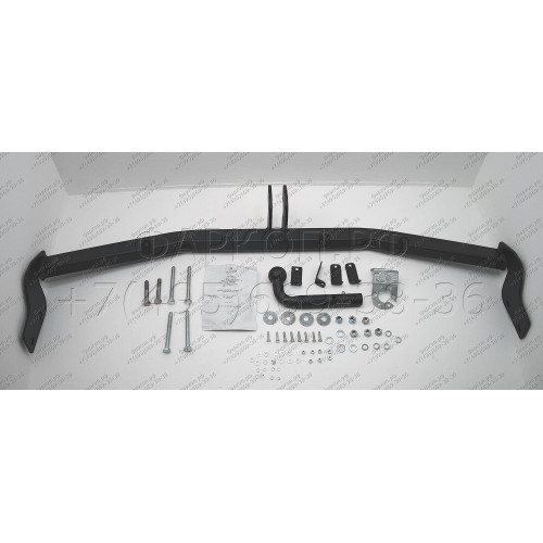 HY 24 AVTOS Фаркоп на Hyundai Santa Fe 2006-2012. Необходима подрезка бампера. Тип шара: A. Нагрузки: 2000/100 кг, масса фаркопа 20 кг (без электрики в комплекте)