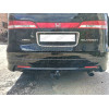 H.H02.A HALTY Фаркоп на Honda Elysion, кроме авто с 2 выхлопными трубами 2004-2013. Требуется подрезка бампера. Тип шара: A. Нагрузки: 750/75 кг, масса фаркопа 16,6 кг