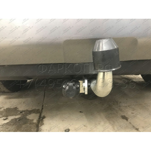 T072A GALIA Полностью оцинкованный фаркоп на Toyota RAV4 V XA50 2019-2025, Suzuki Across 2020-2025. Тип шара: A. Установка без снятия и выреза бампера. Нагрузки: 2100/100 кг, масса фаркопа 18,12 кг